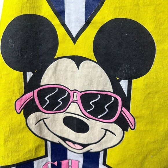 Vintage 80s Mickey Disney Beach Club tank top - Picture 3 of 7